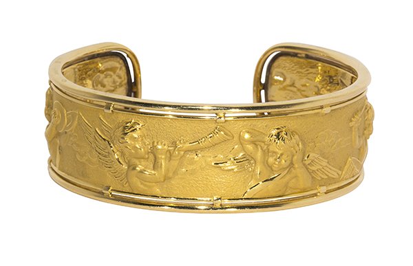 Carrera Y Carrera 18k yellow gold bangle bracelet (1 of 6)