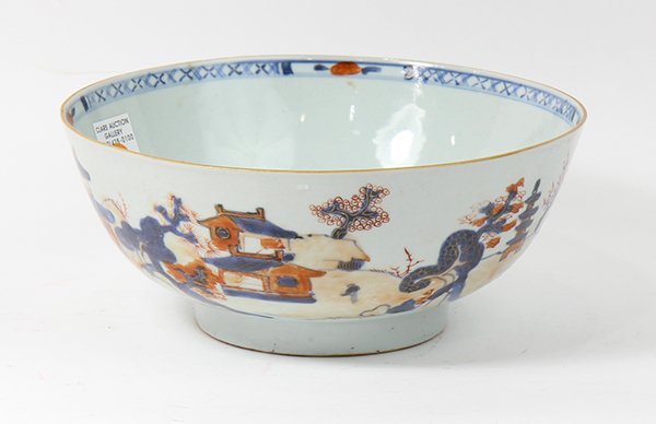 Chinese Large Export Porcelain Bowl (1 of 4)