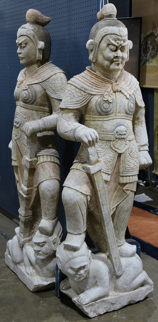 Two Chinese Stone Guardians (1 of 1)