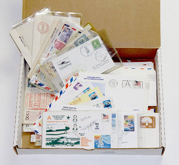 U.S. covers: space shuttle, Apollo, Rocket (1 of 1)