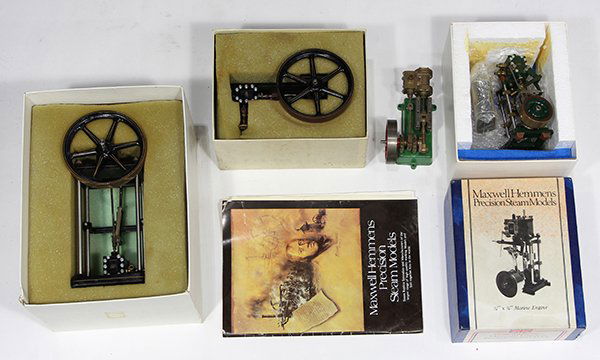 (lot of 5) Maxwell Hemmens precision steam models (1 of 1)