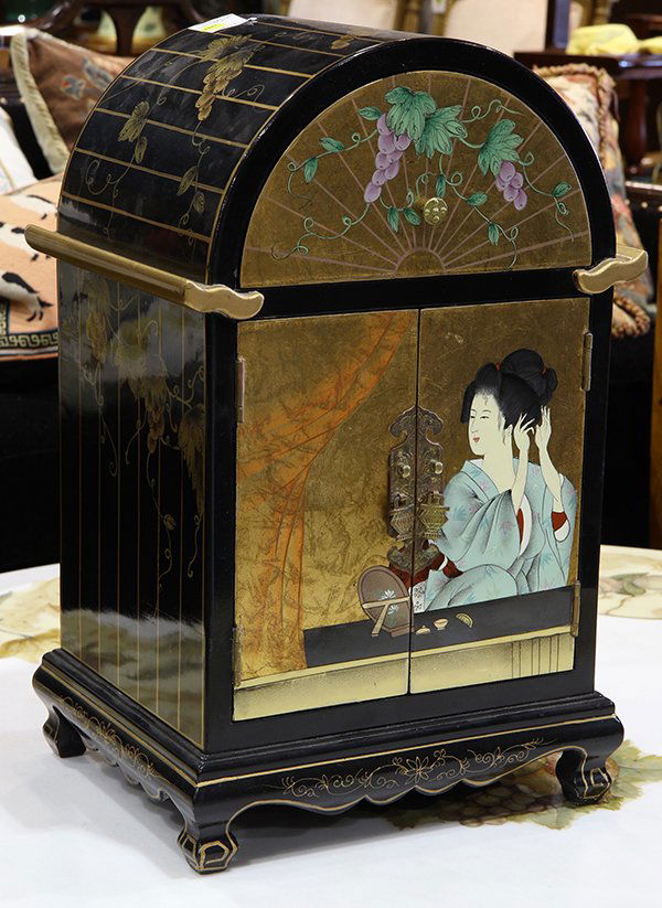 Japanese style table top jewelry chest (1 of 1)