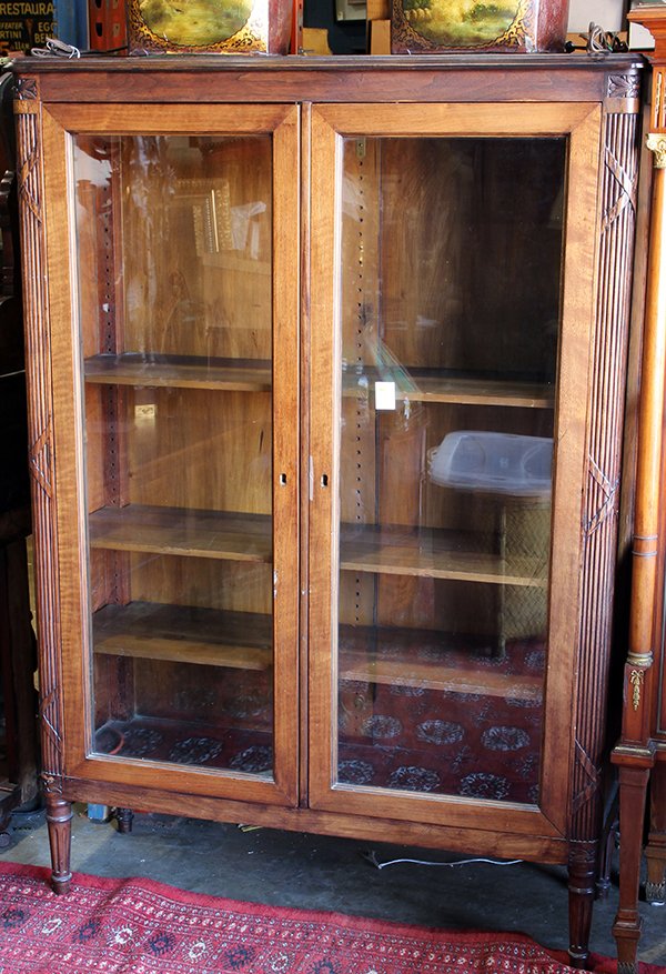 Victorian bookcase in the Neoclassical taste (1 of 2)