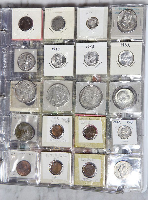 (Lot of 1 binder) containing U (1 of 4)