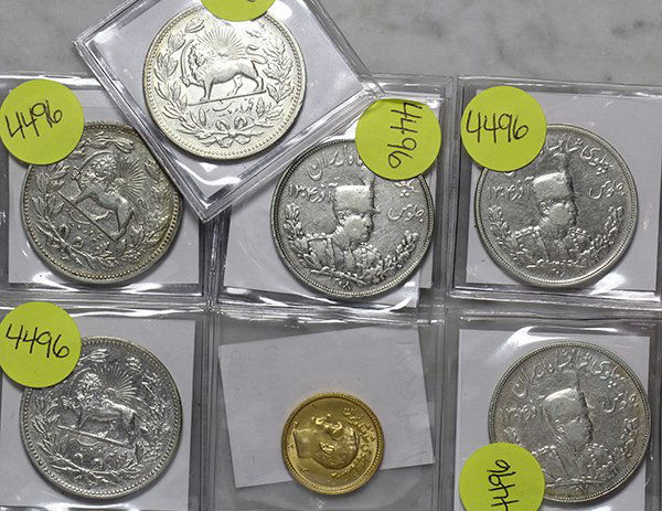 (Lot of 7) Foreign coins (1 of 1)