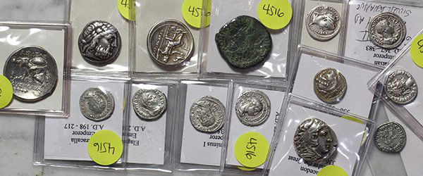 (Lot of 14) Collection of Ancient Greek and Roman coins (1 of 1)