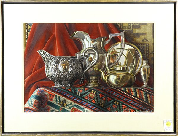 Painting, Sid Francis, Reflections,"1971 (1 of 1)