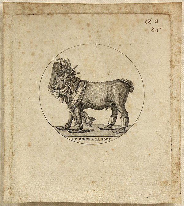 Print, French School, Le Boeuf a La Mode (1 of 3)