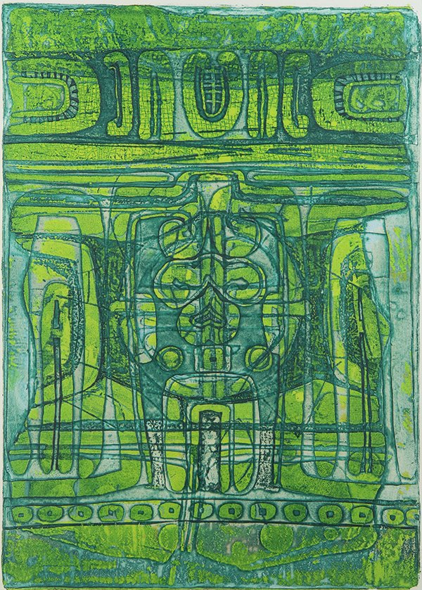 Lithograph, Liao Shiou-Ping (1 of 4)