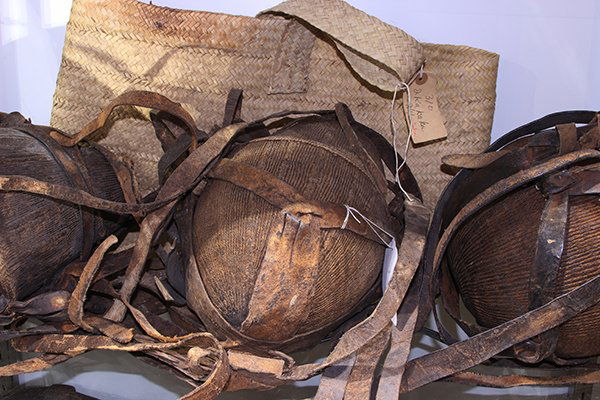 (lot of 4) Group of ethnographic artifacts, made and (1 of 1)