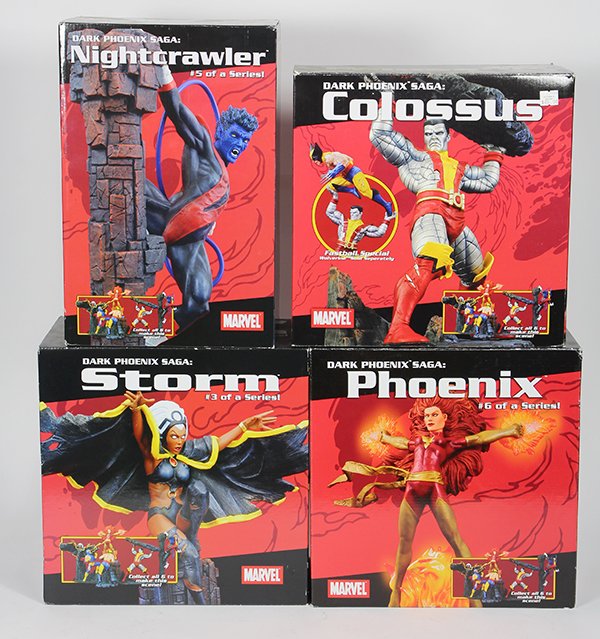 (lot of 4) Two shelves of X-Men 'Dark Phoenix Saga' (1 of 1)