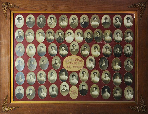 Early San Francisco Secret Society oak framed portrait (1 of 3)