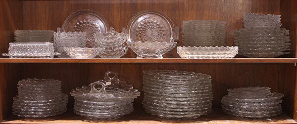 (lot of approximately 105+) Jeannette Glass Cube (1 of 1)