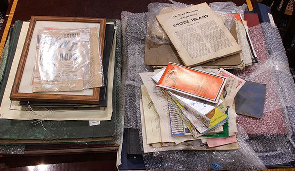 Large collection of documents relating to the Richard (1 of 3)