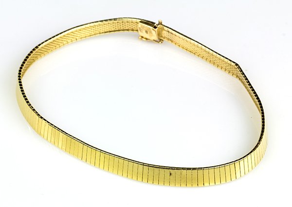 Tiffany & Co. 14k yellow gold Omega necklace (1 of 4)