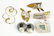 Collection of multi-stone and yellow gold jewelry