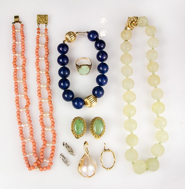 Collection of multi-stone, diamond, gold and metal (1 of 2)