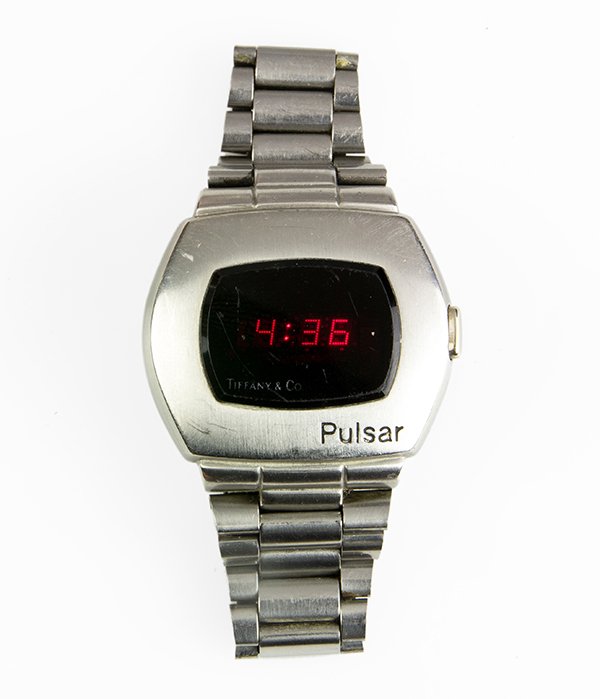 Tiffany & Co. Pulsar stainless steel digital LED (1 of 5)