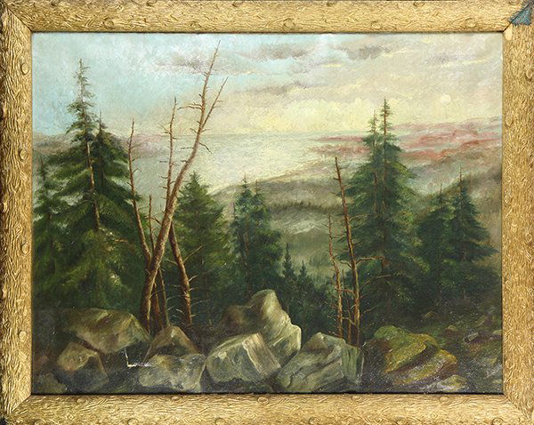 Painting, Mountain Lake (1 of 1)