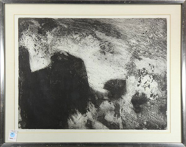 Print, American School, Black Rock (1 of 1)