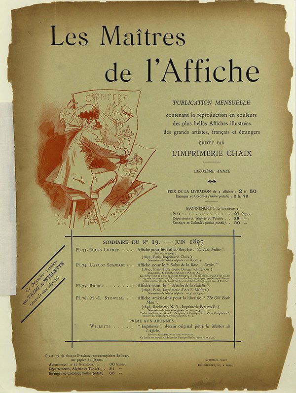 Prints, "Les Maitres de l'Affiche" (1 of 3)