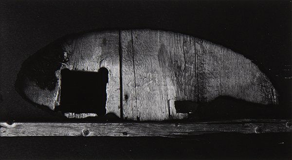 Photograph, Aaron Siskind, Gloucester 25: Aaron Siskind (American, 1903-1991), "Gloucester 25," 1944, gelatin silver print, pencil signed, titled, and dated verso, image: 12.75"h x 8.75"w, sheet: 13.75"h x 11"w, overall (with matting): 22"h x