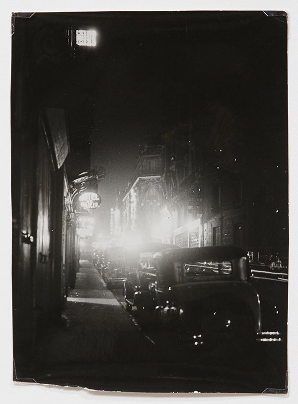 Photograph, Brassai: Brassai (French, 1899-1984), Untitled, circa 1932, gelatin silver print, Brassai copyright stamp verso, image/sheet: 9.5"h x 7"w, overall (with mat): 18"h x 14"w. Provenance: The Art Institute of Chic