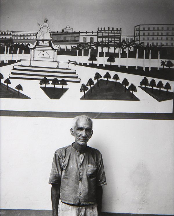 Photograph, Walker Evans: Walker Evans (American, 1903-1975), Untitled (Cuba), 1933, gelatin silver print, artist name stamp verso, image: 8.5"h x 6.25"w, sheet: 10"h x 8"w, overall (with mat): 18"h x 14"w. Provenance: The Art