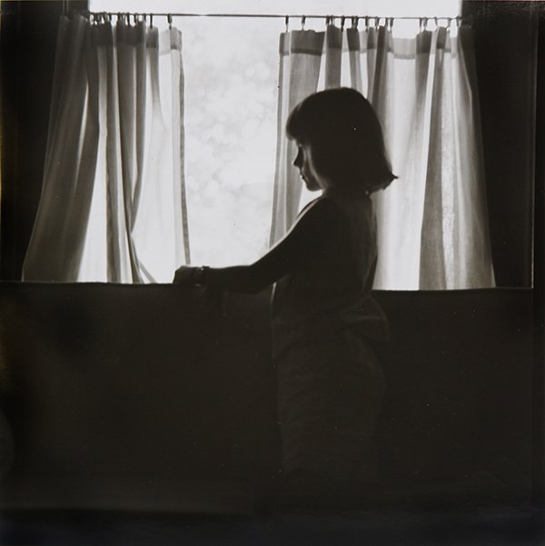 Photograph, Ralph Eugene Meatyard: Ralph Eugene Meatyard (American, 1925-1972), Untitled, gelatin silver print, signed "Madelyn O. Meatyard" verso, image: 7.5"h x 7.75"w, sheet: 8"h x 10"w. Provenance: The Art Institute of Chicago (Chi