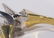 Diamond, platinum and 18k yellow gold ring semi - 4