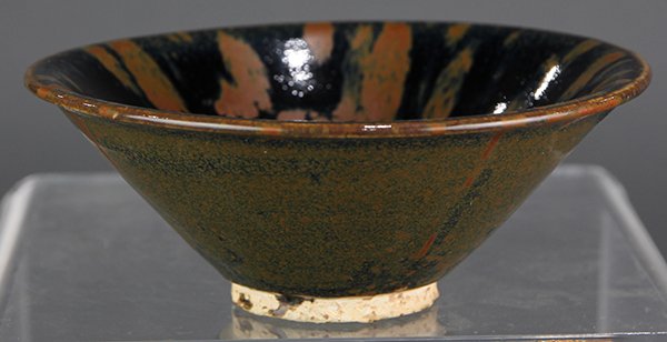 Chinese Cizhou Type Splash Glaze Bowl (1 of 6)