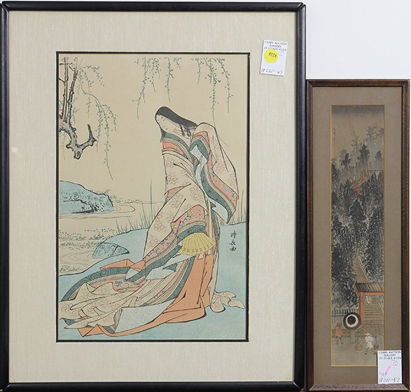 Japanese Woodblock Prints,  Kiyonaga (1 of 1)