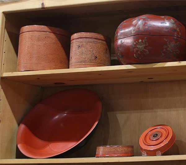 Six Asian Lacquered Items (1 of 2)