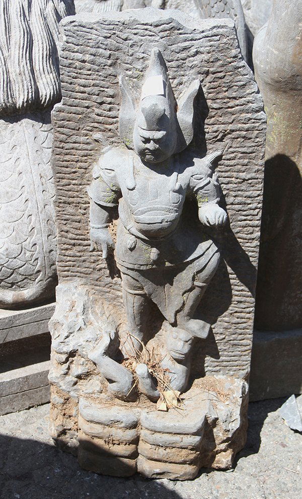 Chinese Stone Sculpture, Guardian (1 of 3)