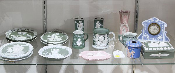 (lot of 17) Continental Jasperware group (1 of 1)