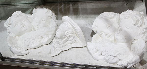 (lot of 3) Pair of Continental style bisque figural (1 of 1)