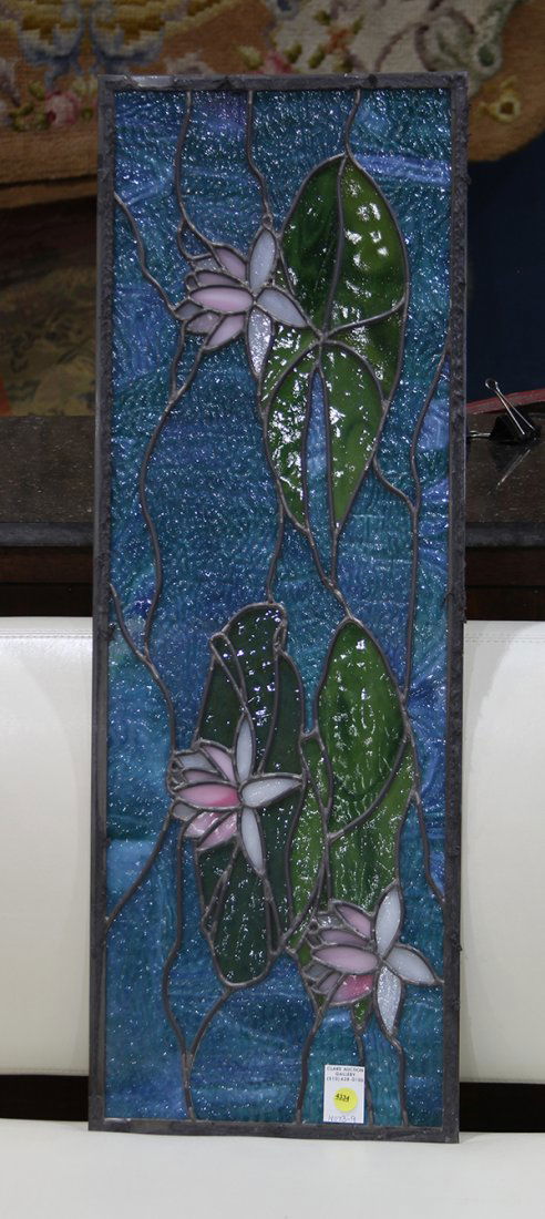 Arts and Crafts style stained glass window (1 of 2)