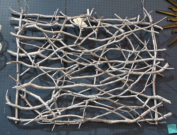 Arthur Court style decorative wall hanging, decorated (1 of 1)