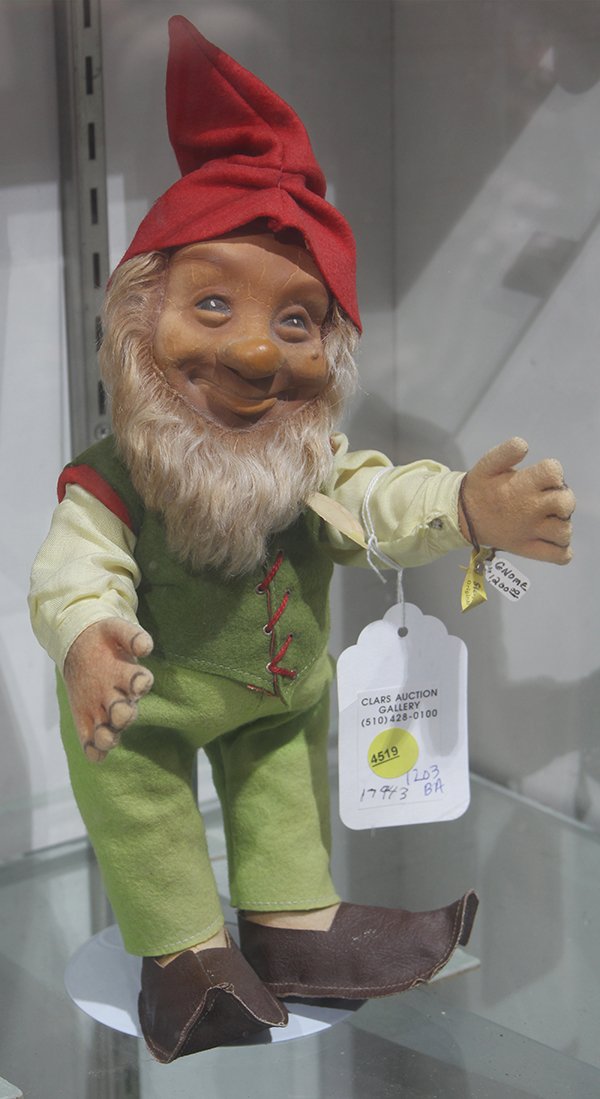 Steiff 'Luki the Gnome' doll, circa 1950, executed in (1 of 1)
