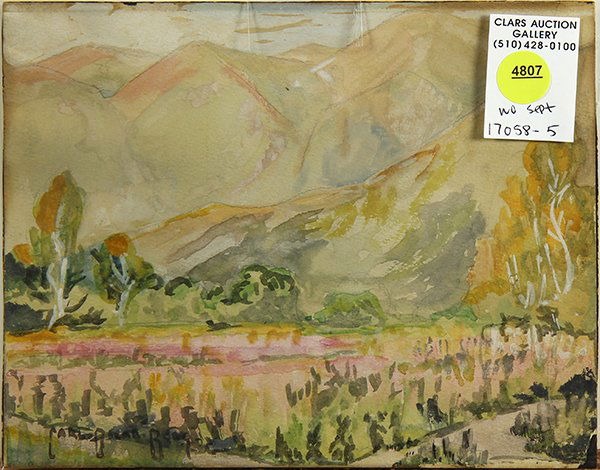 Watercolor, Carl Oscar Borg (1 of 1)