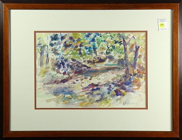 Watercolor, John A. Dominique (1 of 1)