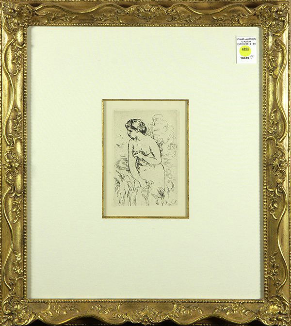 Print, Pierre-Auguste Renoir, Baigneuse debout a (1 of 1)