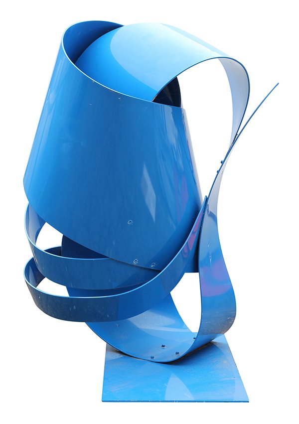 Painted Aluminum Sculpture by Kati Casida (1 of 4)