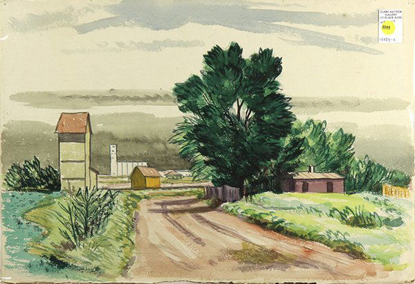 Watercolor, William Dickerson (1 of 1)