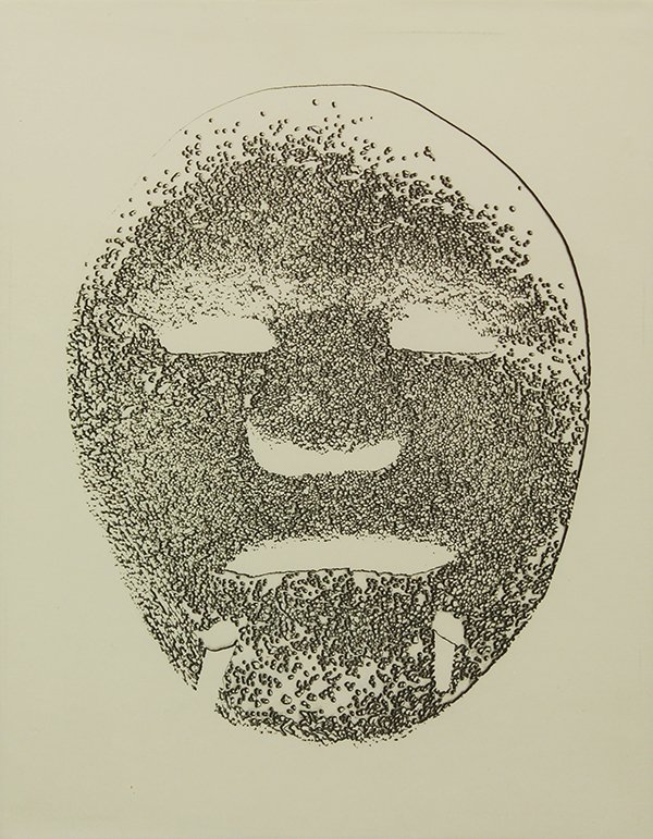 Photographic Prints by Naomi Savage: (Lot of 2) Naomi Savage (American, 1927-1995), "Extremities," 1950, gelatin silver print, pencil signed, and dated lower right, image: 11"h x 10.25"w, and Naomi Savage (American, 1927-1995), Mask, pho