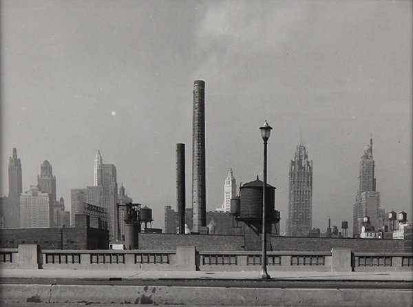 Photograph, Evans: Walker Evans (American, 1903-1975), Untitled (Chicago), 1946, gelatin silver print, artist stamp verso, possibly printed in the Fortune Lab, image: 7.5"h x 10"w, sheet: 11"h x 14"w, overall (with mat)