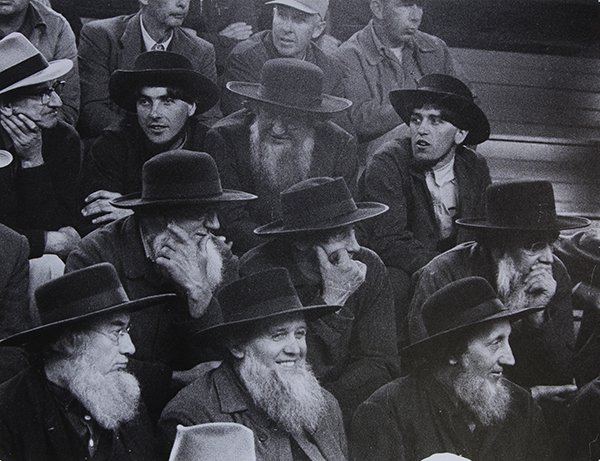 Photographs, Webb: (lot of 4) Todd Webb (American, 1905-2000), "Silverton Colorado," 1955, gelatin silver print, titled and dated verso image/sheet: 13.5"h x 10.5"w, "Georgia O'Keeffe, Glen Canyon," (1961), gelatin silv