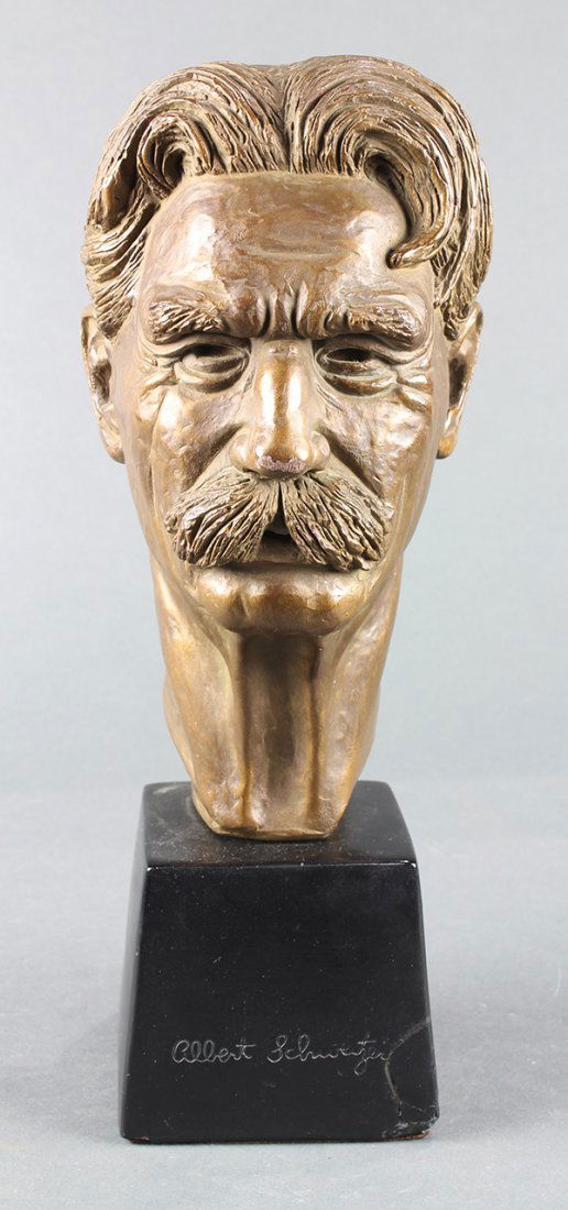 Leo Cherne (American 1912-1999) bust of Albert (1 of 5)