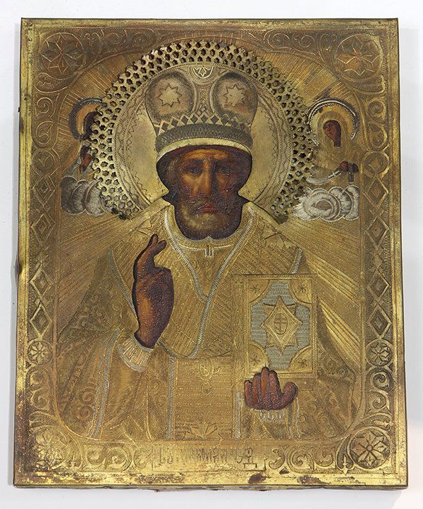 Russian hand painted icon (1 of 4)