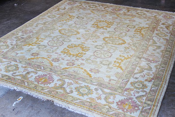 Indo Oushak carpet, 8'2" x 9'10" (1 of 3)